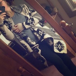 Aztec cardigan